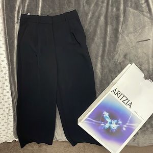 Aritzia effortless cropped dress pants